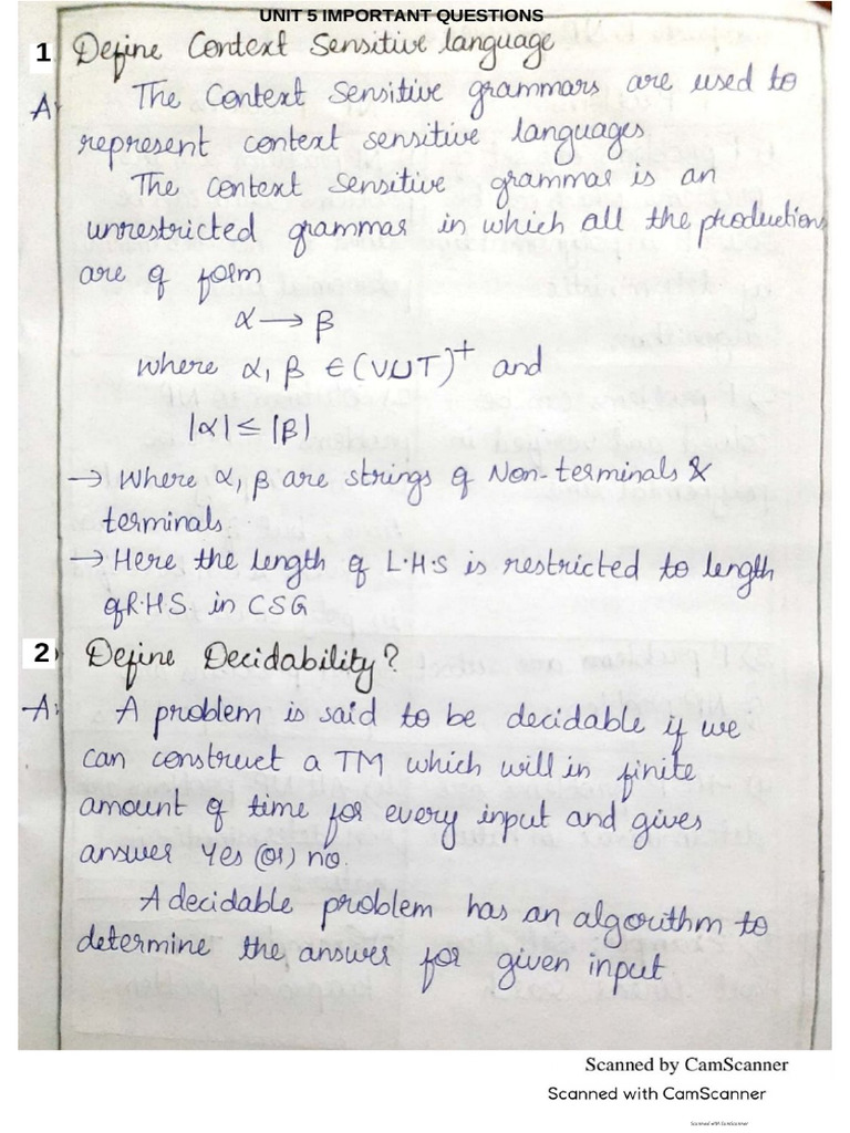 FLAT UNIT 5 QA | PDF