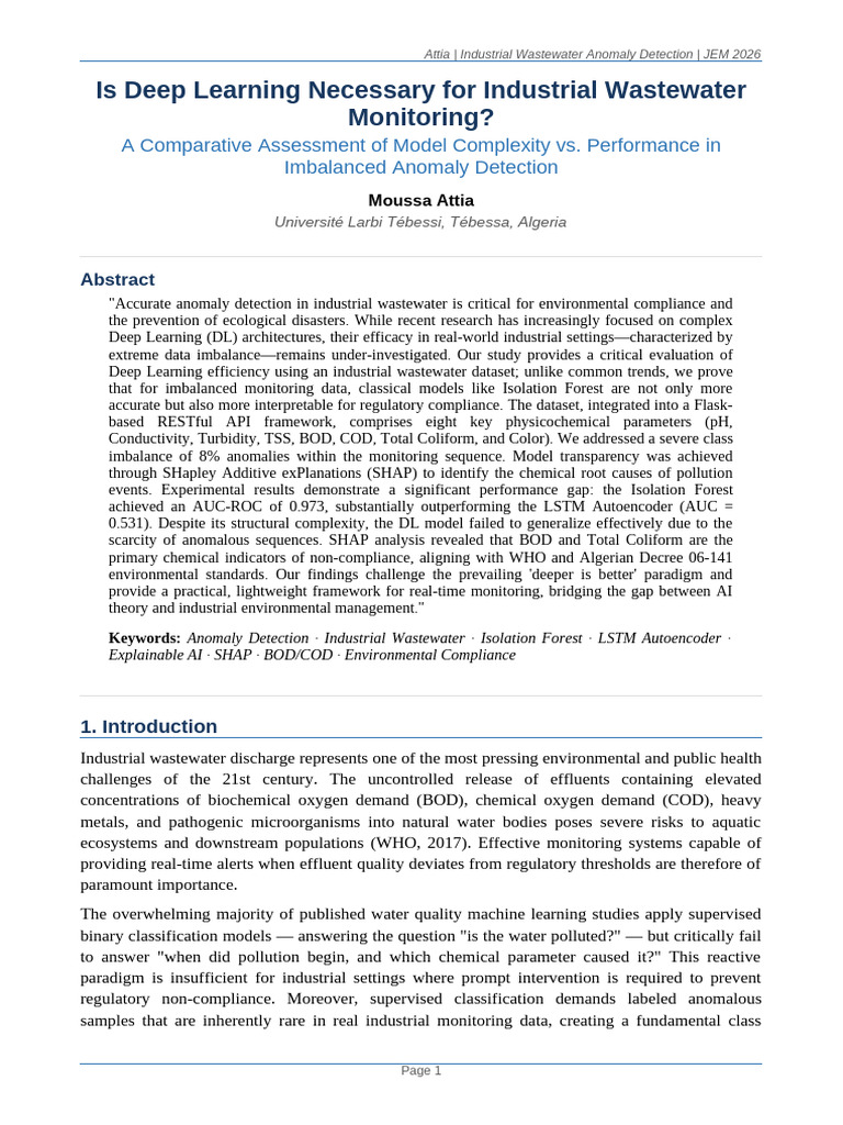 Wastewater Paper JEM | PDF | Receiver Operating Characteristic ...