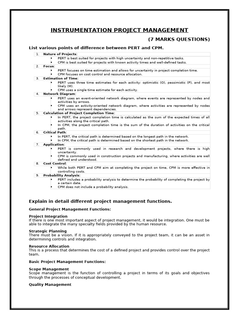 Ipm Material | PDF | Project Management | Business