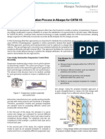 Iterative Design Evaluation Process in Abaqus for CATIA V5 2008