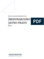 Medjunarodno Javno Pravo - Skripta