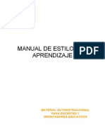 Manual Estilos Aprendizaje