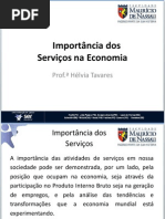 A Importancia Dos Servicos Na Economia