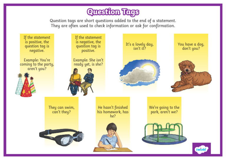 t Tp 1737033761 Examples of Question Tags Display Poster Ver 1 (1) | PDF