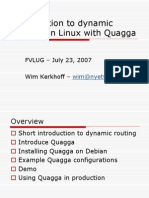 Routing Quagga