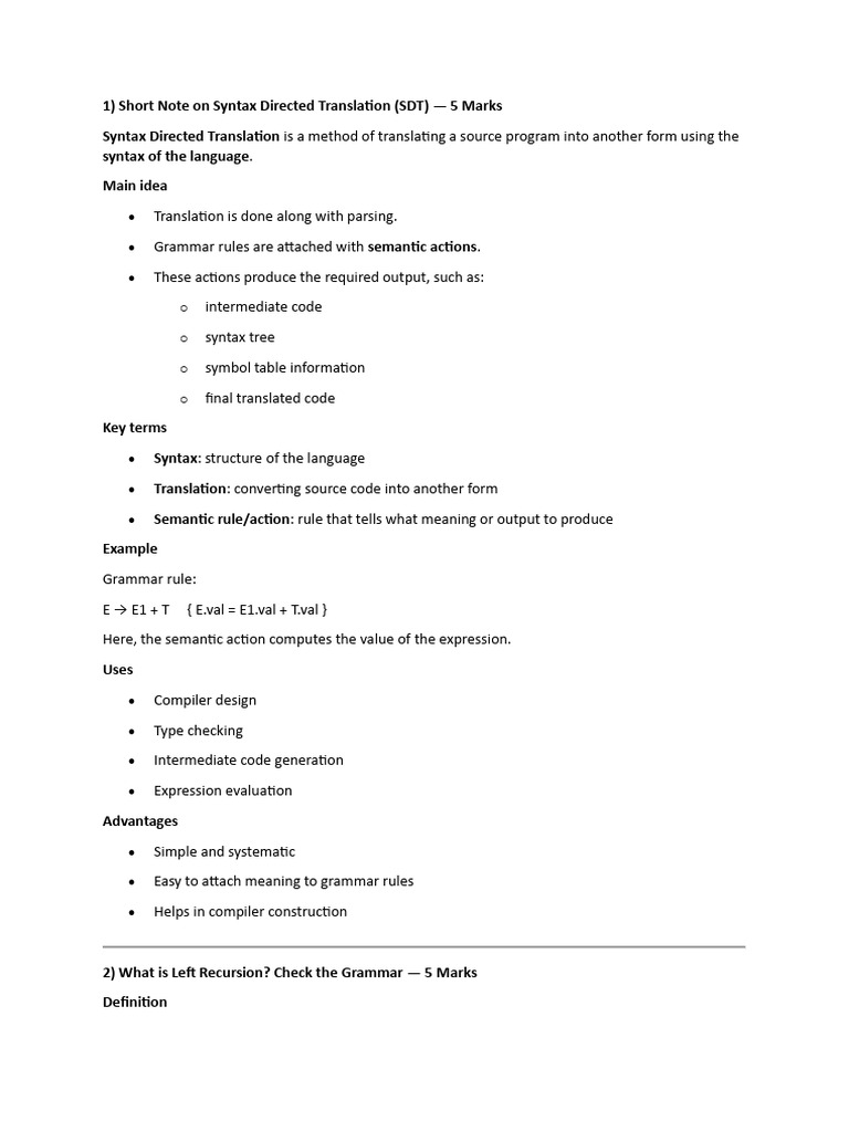 SPCC.MOD5 | PDF | Parsing | Computer Programming