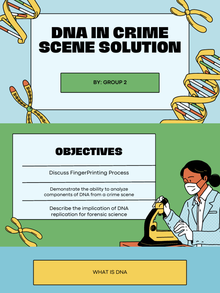 Dna in Crime Scene Solution 3 | PDF | Dna Profiling | Dna