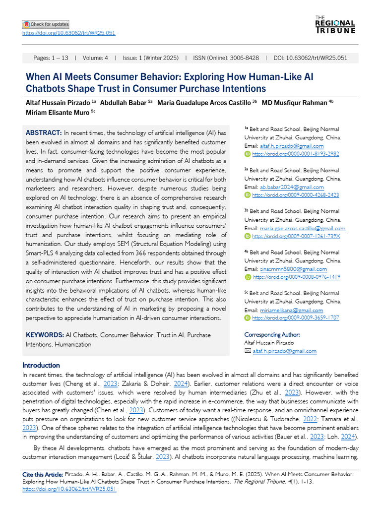1+When+AI+Meets+Consumer+ +Altaf+Hussain+Pirzado | PDF | Artificial ...