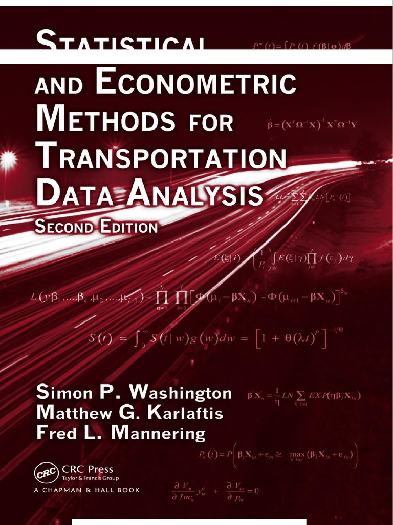 Statistical and Econometric Methods for Transportation Data Analysis ...