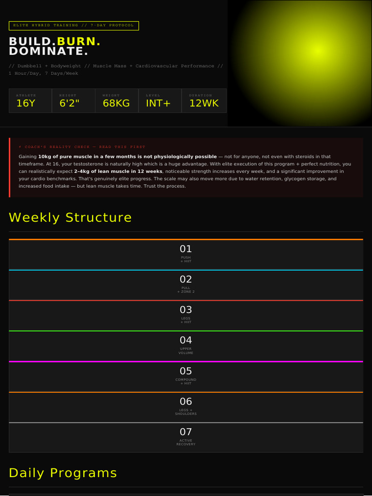 hybrid-training-program | PDF