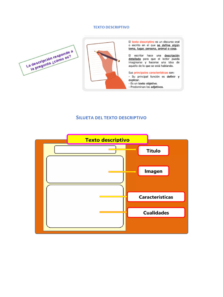 TEXTO DESCRIPTIVO - 4° | PDF