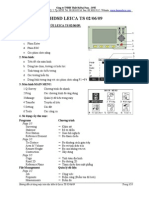 Huong Dan Su Dung May Toan Dac Leica TS02!06!09 Ver 2.0
