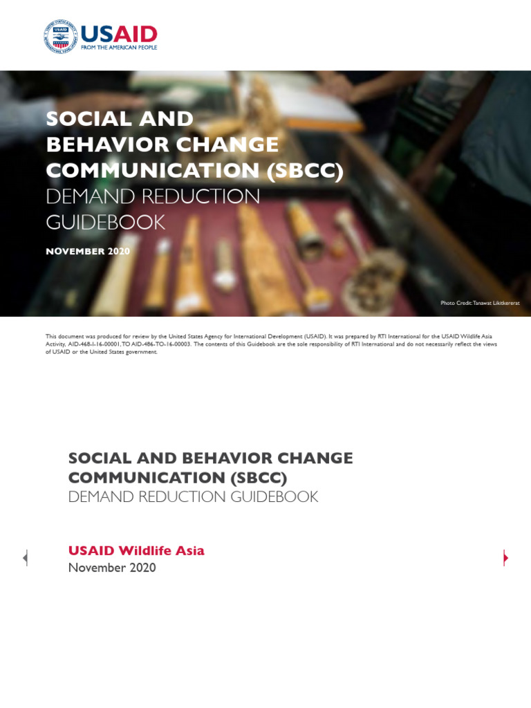 Resource Sbcc Guidebook | PDF | Target Audience | Attitude (Psychology)