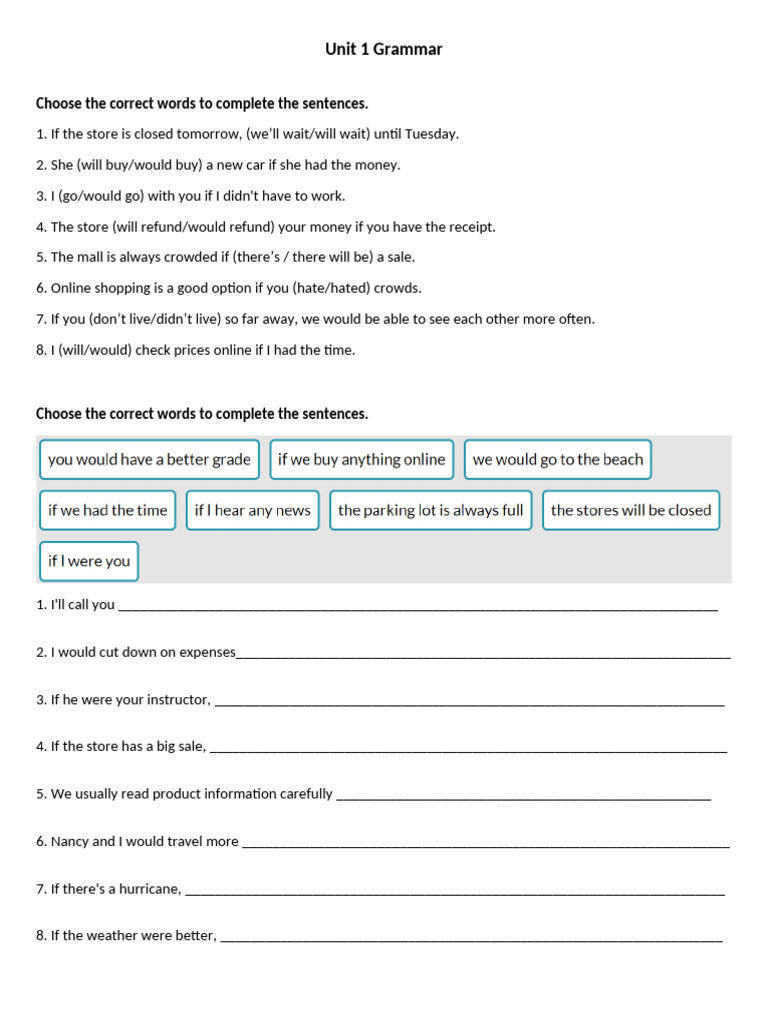 Unit 1 Online Workbook (3) | PDF