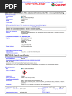 Castrol Multipurpose Grease SDS | PDF | Dangerous Goods | Toxicity