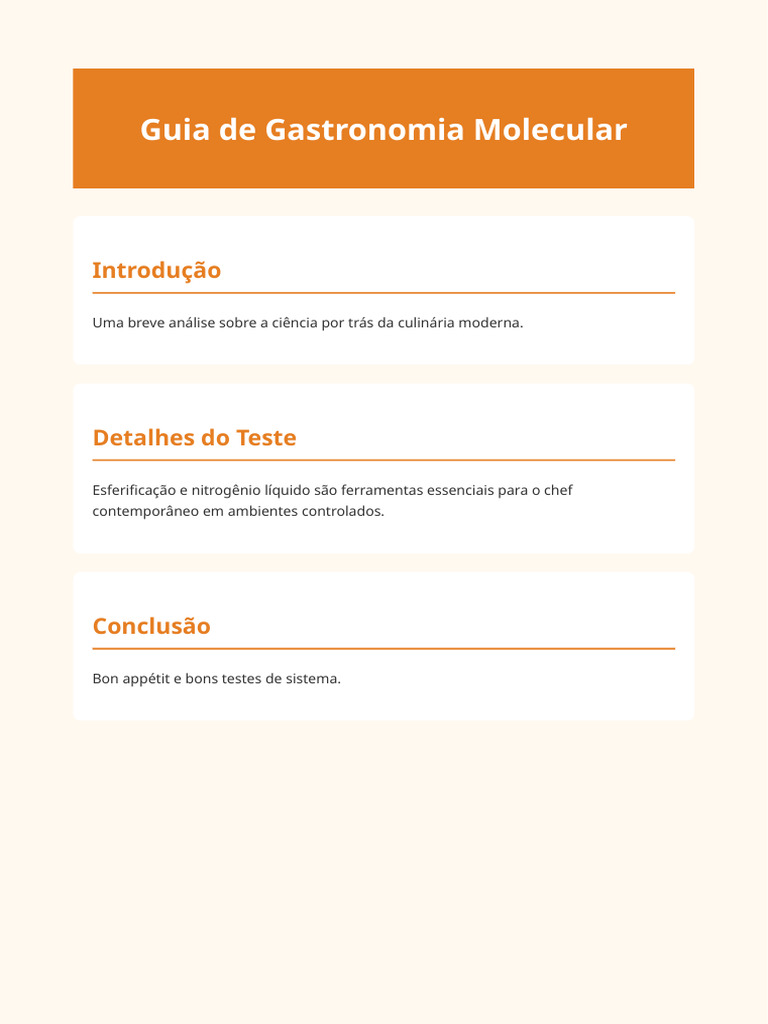 Documento Teste 02 | PDF