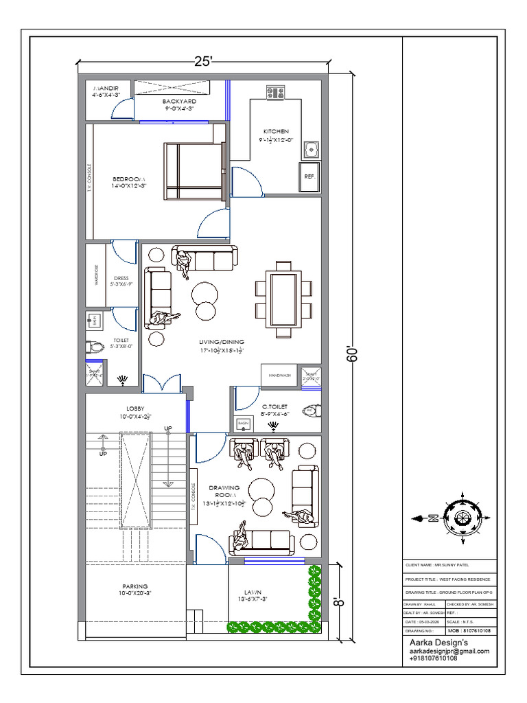 Ground Floor Plan Op-5 | PDF