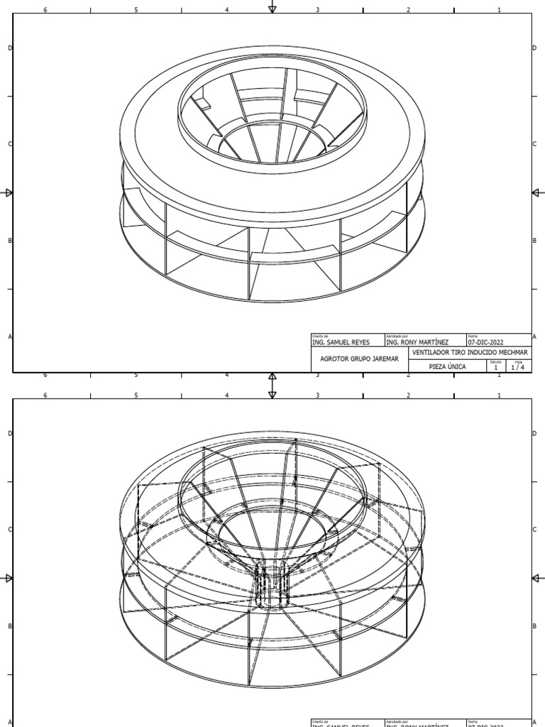 Mechmar Ventilador de Tiro Inducido | PDF