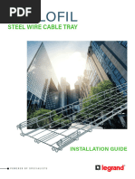 WBT Cable Tray Installation Guide | PDF | Optical Fiber | Manufactured ...