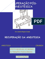 RECUPERAÇÃO PÓS ANESTÉSICA