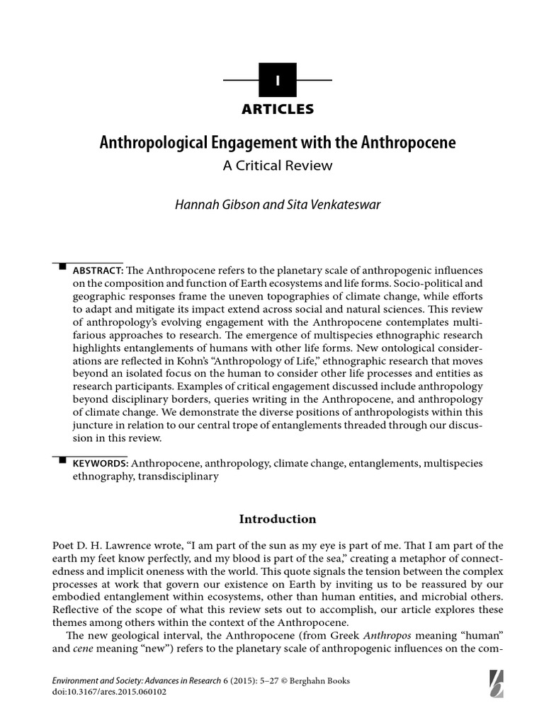Gibson-Anthropological-Engagement-with-the-Anthropocene | PDF ...