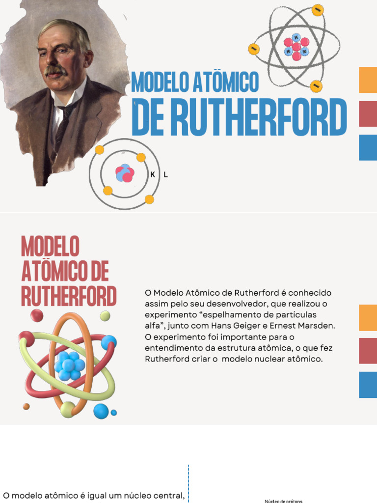 Modelo Atômico de Rutherford | PDF