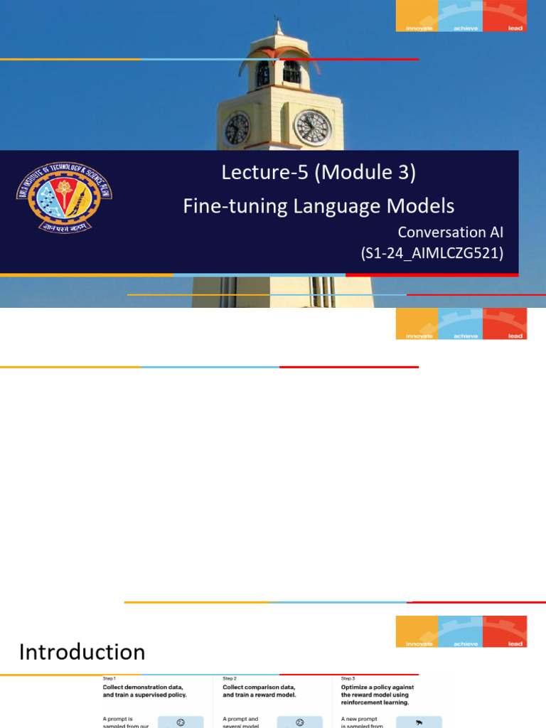 Lecture 05 - Fine-tuning Language Models-1 | PDF