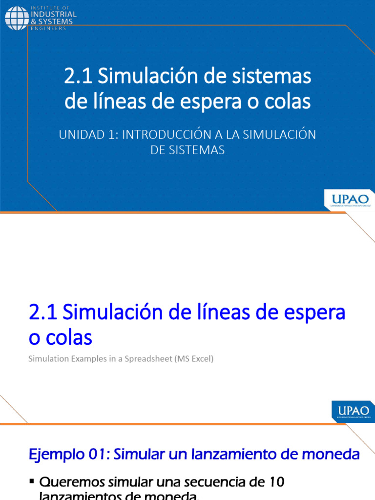 ch02 2.1 Simulation of queueing systems NEW | PDF | Teoría de ...