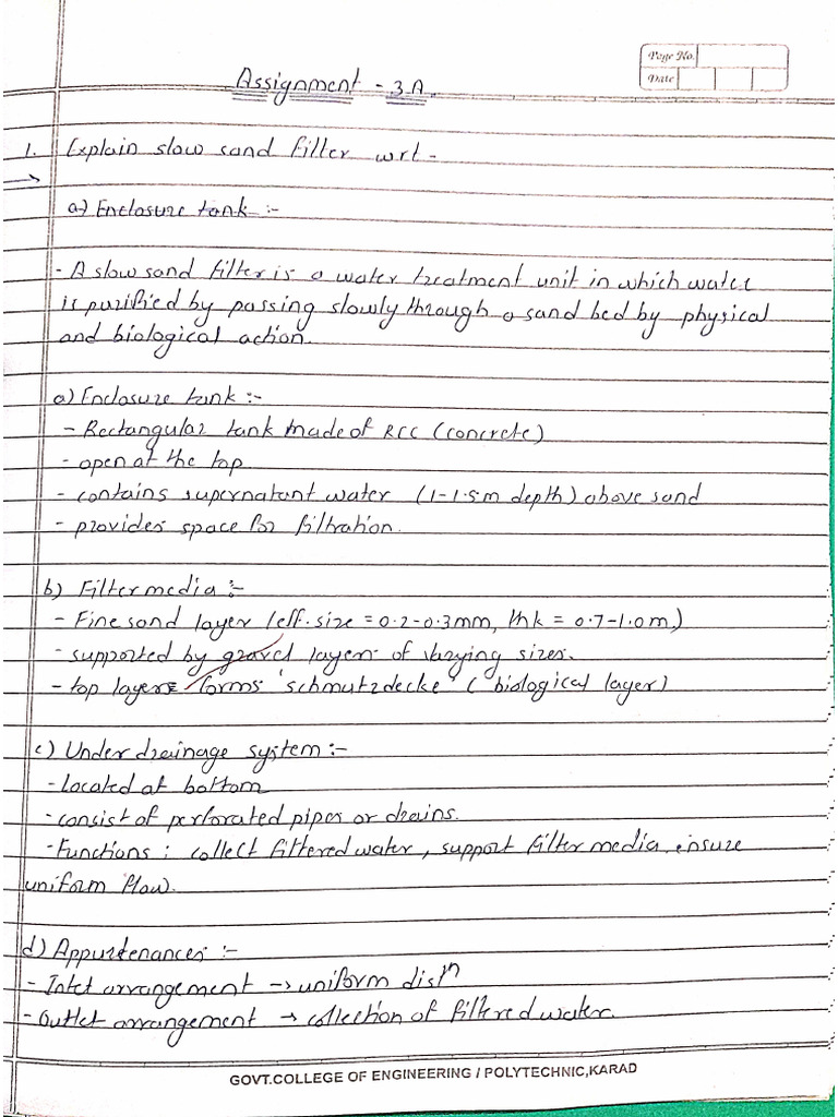Assignment No 3 and 4 | PDF | Sand