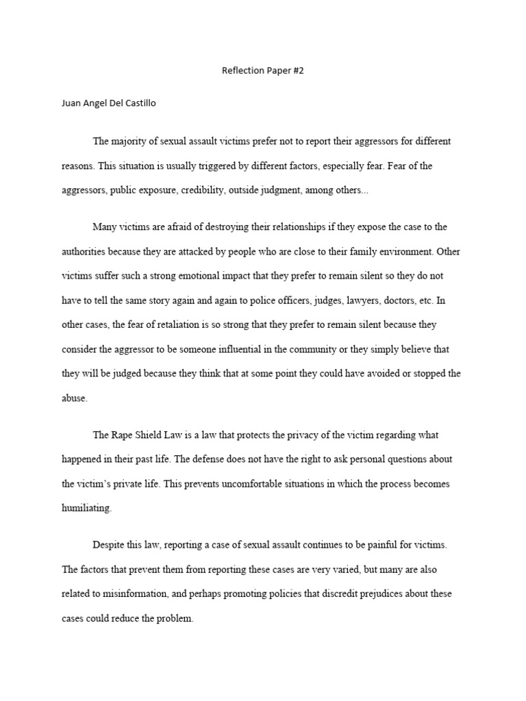 Reflection Paper Week 2 | PDF
