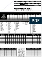 Character Sheet Blank