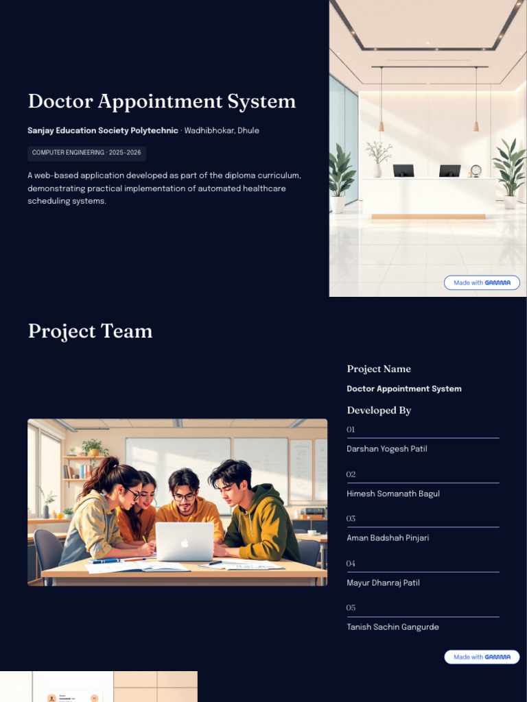 Doctor Appointment System | PDF | Computer Engineering | Software ...