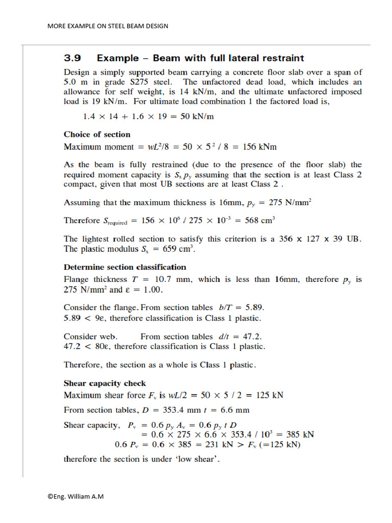 Example Beam | PDF
