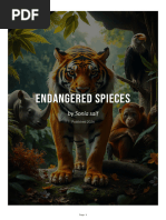 Protecting Endangered Wildlife: Solutions | PDF | Endangered Species ...