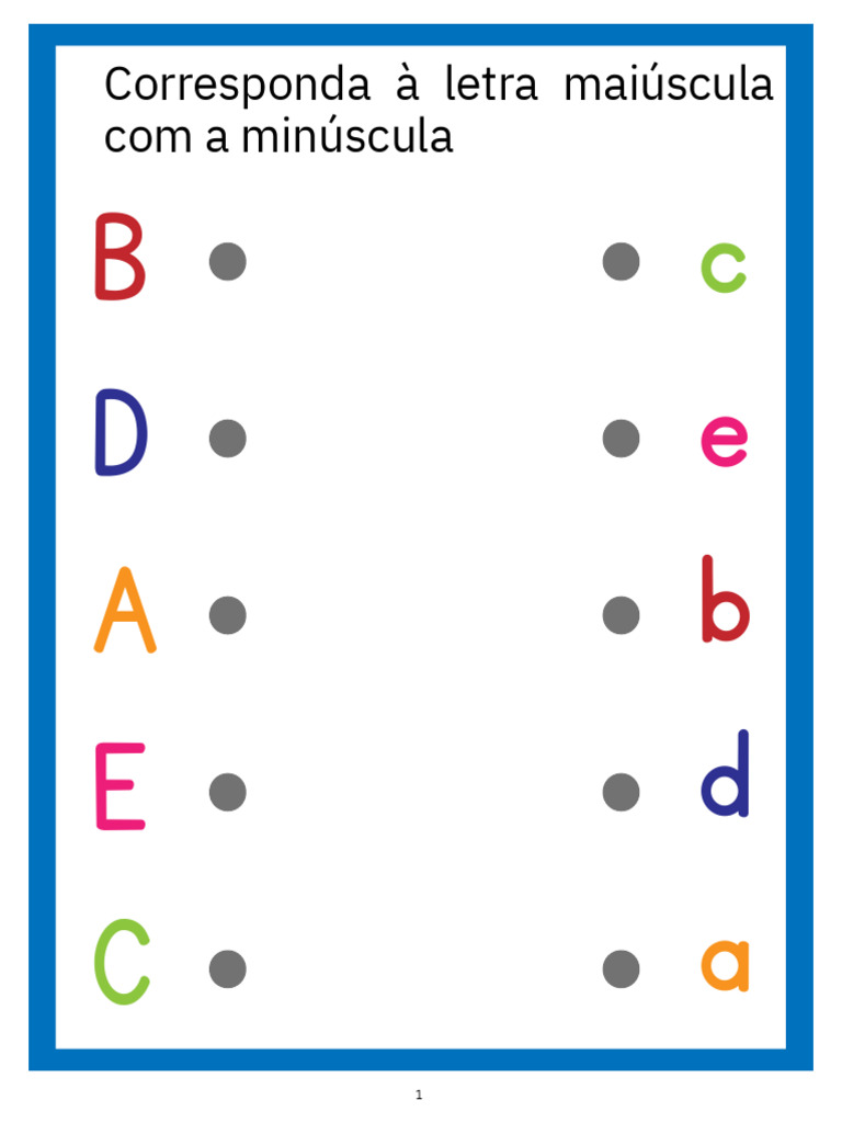 Apostila de atividades Educação Infantil | PDF | Cor | Caixa alta e ...