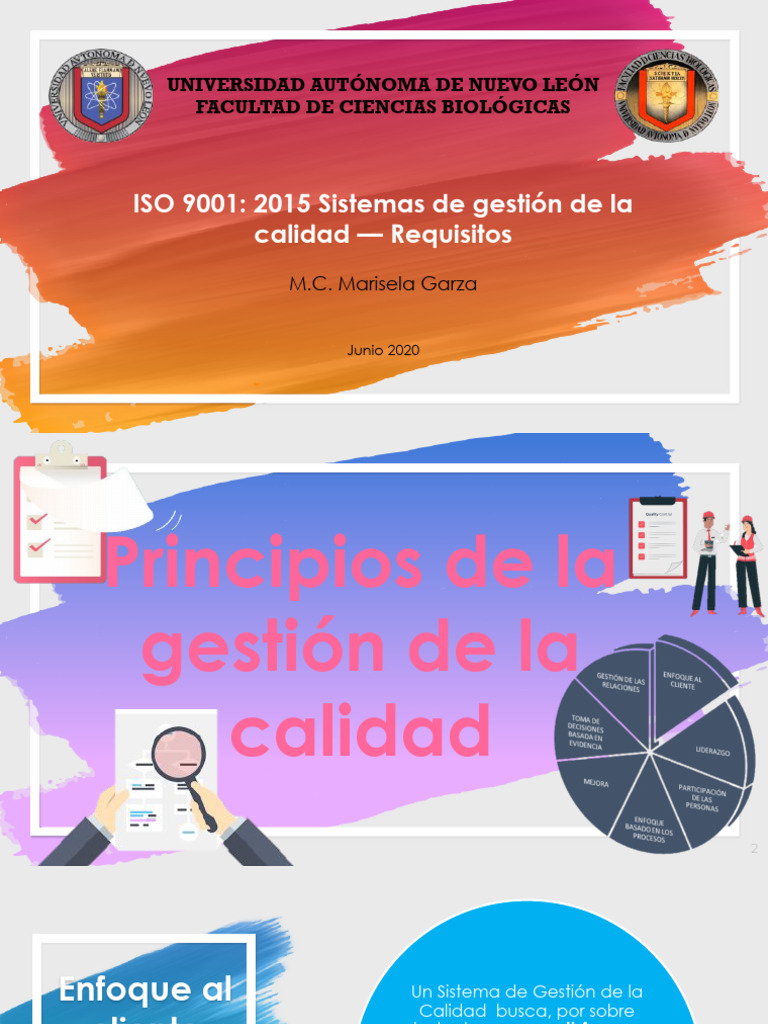 Principios de Gestion de La Calidad | PDF | Gestión de la calidad ...