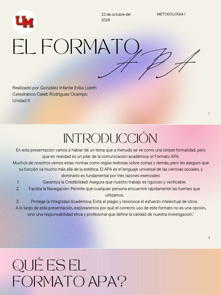 el formato APA | PDF | Estilo apa
