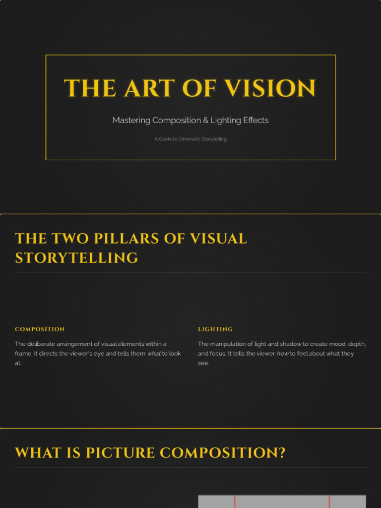 Mastering Composition & Lighting | PDF
