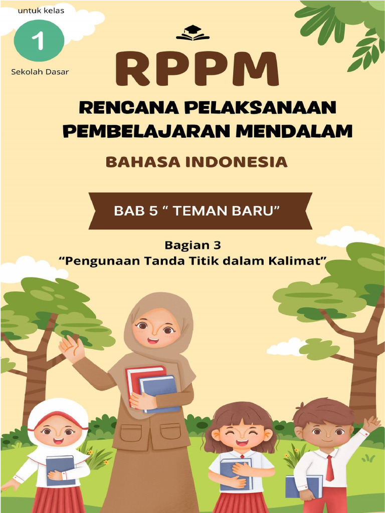 Rppm Kelas i Bahasa Indonesia Supervisi | PDF