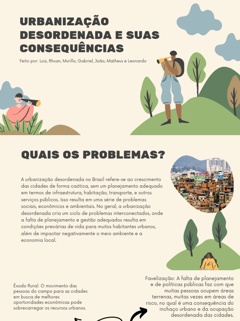 Urbanização Desordenada e Suas Consequências_20260426_232758_0000 | PDF ...
