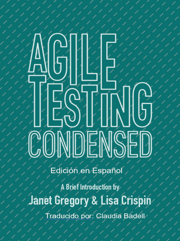 LIBRO AGILE TESTING | PDF | Software | Pruebas de software