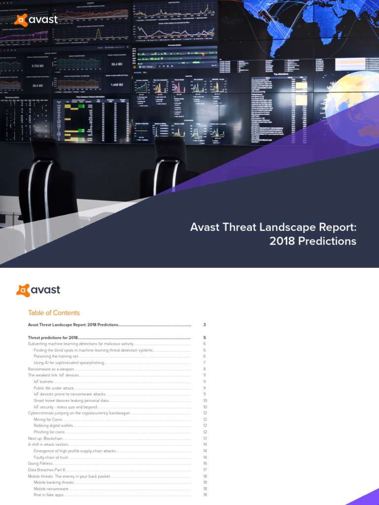 Avast Threat Landscape Report 2018 Predictions | PDF | Ransomware ...