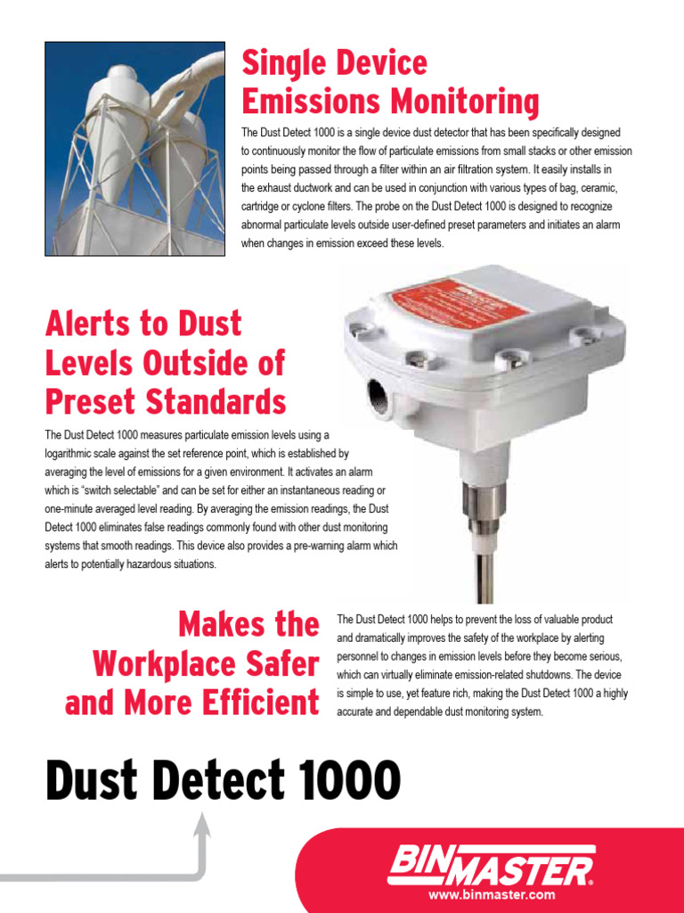 Dust-Detector-Catalogue | PDF | Dust | Sensor