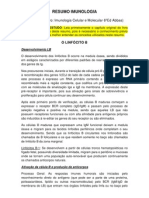 5 - RESUMO LINFÓCITO B (GERAÇÃO, ATIVAÇÃO e PRODUÇÃO ANTICORPOS)