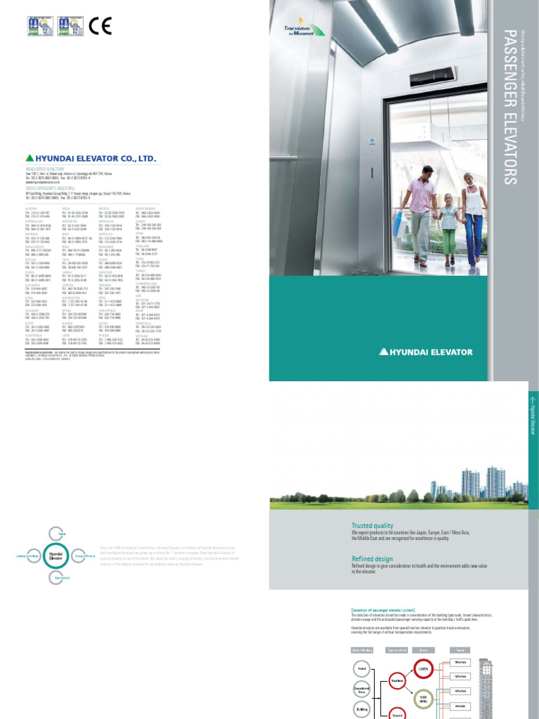Hyundai Elevators | PDF | Elevator | Energy Conservation