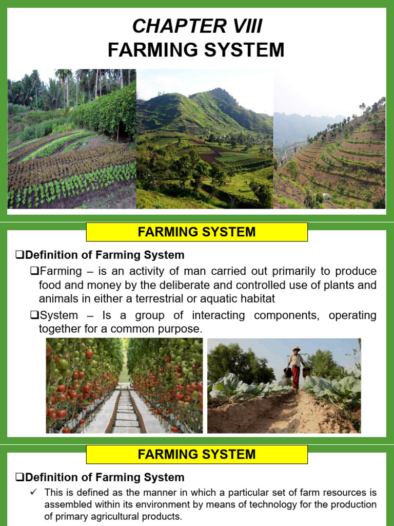 Farming Systems | PDF | Crop Rotation | Agriculture
