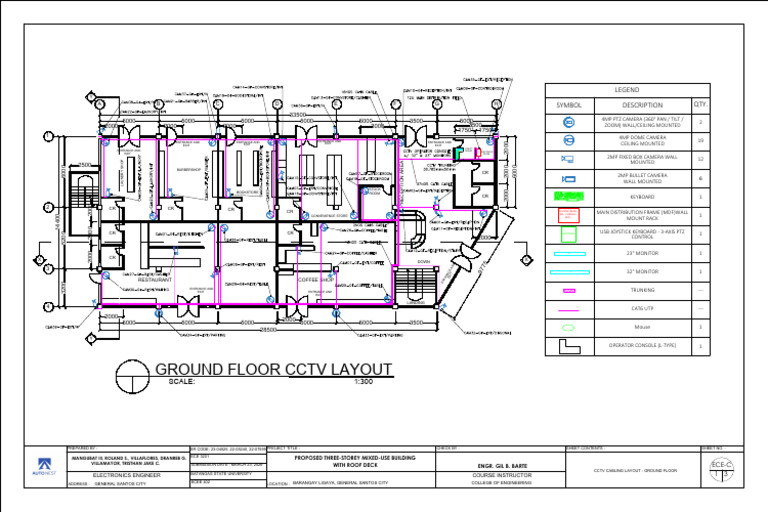 Group-no.5_cctv_cabling Layout Ground Floor-layout1 | PDF