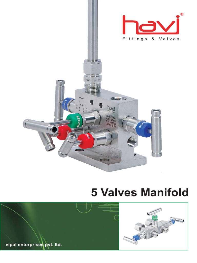 5 Valves Manifold | PDF | Valve | Building Materials