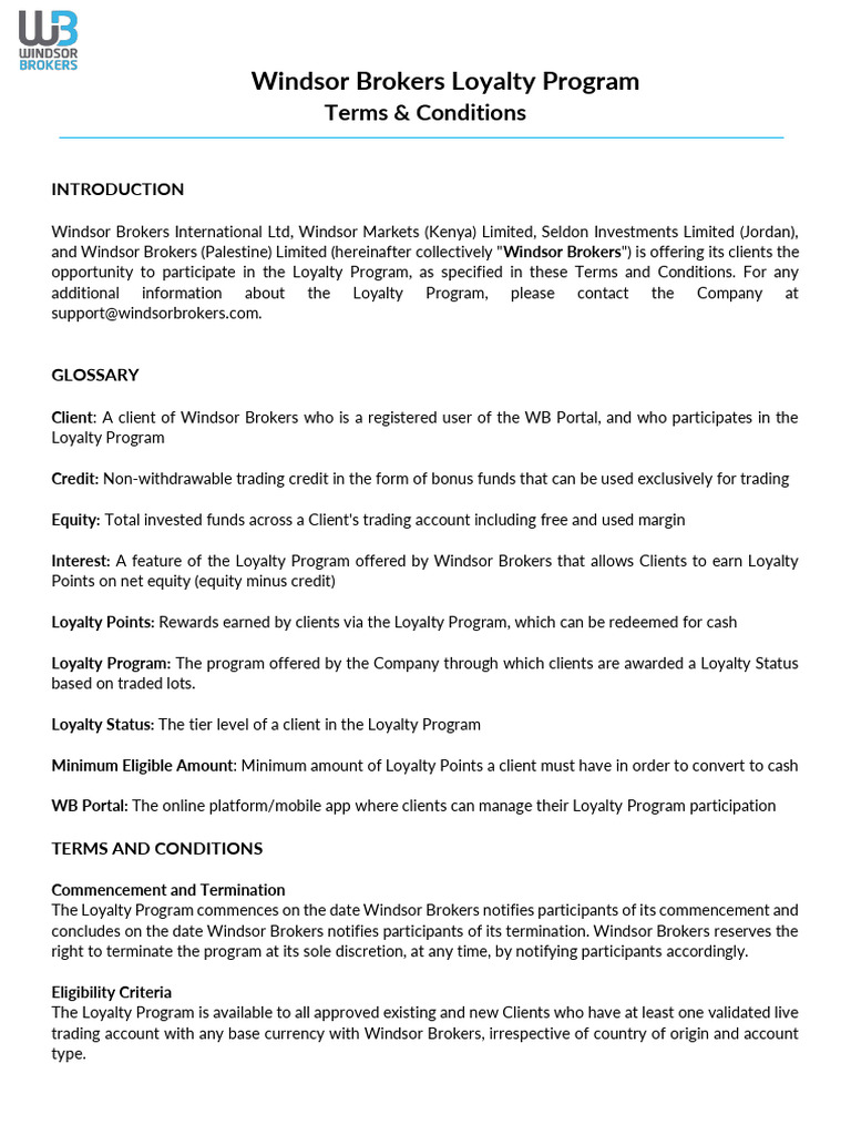 Tc Loyalty | PDF | Interest | Loyalty Program