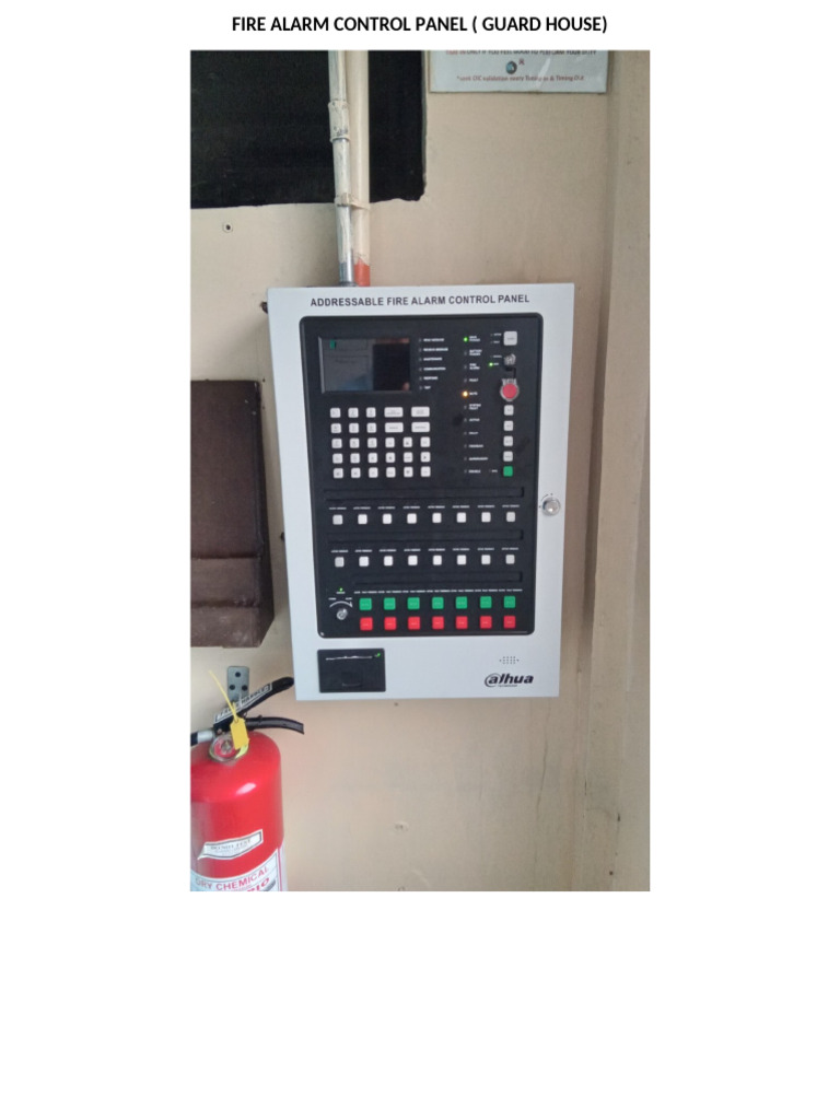 Fire Alarm Control Panel | PDF